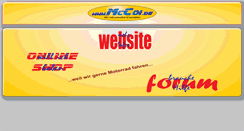 Desktop Screenshot of mccoi.de